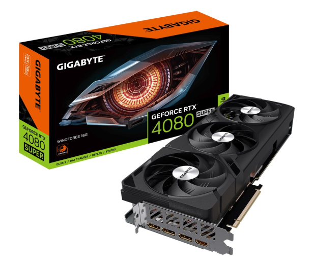 Gigabyte GeForce RTX 4080 SUPER WINDFORCE 16GB GDDR6X - 1210036 - zdjęcie